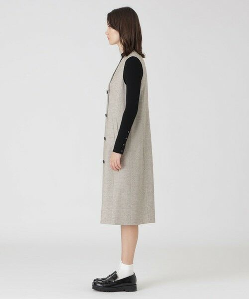 BLUE LABEL / BLACK LABEL CRESTBRIDGE / ブルーレーベル / ブラックレーベル・クレストブリッジ ドレス | ツイードジャンパードレス | 詳細3