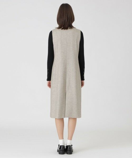 BLUE LABEL / BLACK LABEL CRESTBRIDGE / ブルーレーベル / ブラックレーベル・クレストブリッジ ドレス | ツイードジャンパードレス | 詳細4