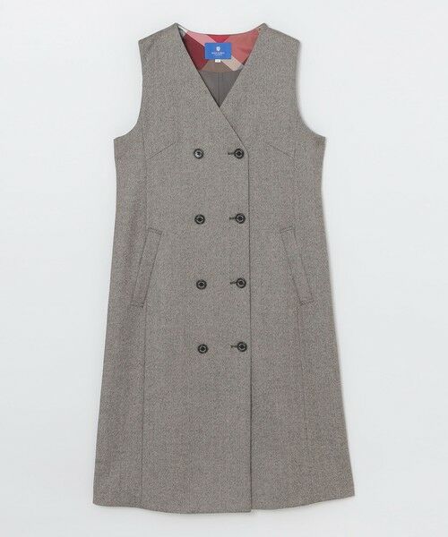 BLUE LABEL / BLACK LABEL CRESTBRIDGE / ブルーレーベル / ブラックレーベル・クレストブリッジ ドレス | ツイードジャンパードレス | 詳細13