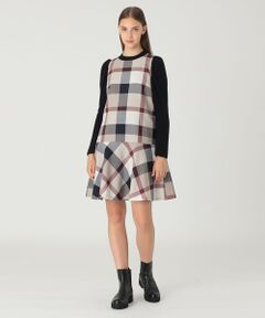 BLUE LABEL / BLACK LABEL CRESTBRIDGE / ブルーレーベル / ブラックレーベル・クレストブリッジ  ドレス | 【限定カラーあり】クレストブリッジチェックサキソニードッキングドレス