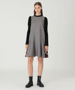 BLUE LABEL / BLACK LABEL CRESTBRIDGE / ブルーレーベル / ブラックレーベル・クレストブリッジ  ドレス | ツイードドッキングドレス