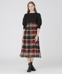 【極美品】ブルーレーベルクレストブリッジ　シャツワンピース ピンタック S 楽天市場】【SALE／35%OFF】クレストブリッジチェックスリーブ