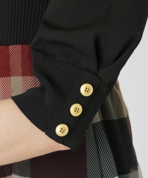 BLUE LABEL / BLACK LABEL CRESTBRIDGE / ブルーレーベル / ブラックレーベル・クレストブリッジ  ドレス | シフォンコンビドレス | 詳細3