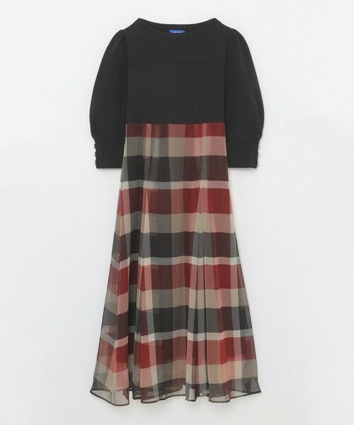 BLUE LABEL / BLACK LABEL CRESTBRIDGE / ブルーレーベル / ブラックレーベル・クレストブリッジ  ドレス | シフォンコンビドレス | 詳細6