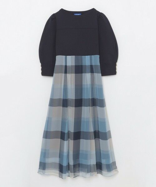 BLUE LABEL / BLACK LABEL CRESTBRIDGE / ブルーレーベル / ブラックレーベル・クレストブリッジ  ドレス | シフォンコンビドレス | 詳細12