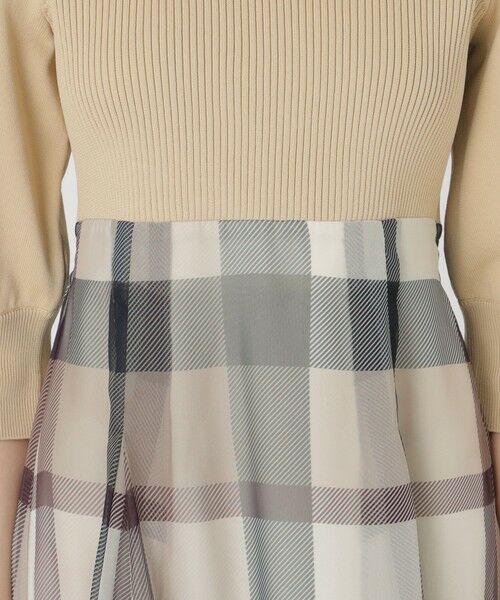 BLUE LABEL / BLACK LABEL CRESTBRIDGE / ブルーレーベル / ブラックレーベル・クレストブリッジ  ドレス | シフォンコンビドレス | 詳細16