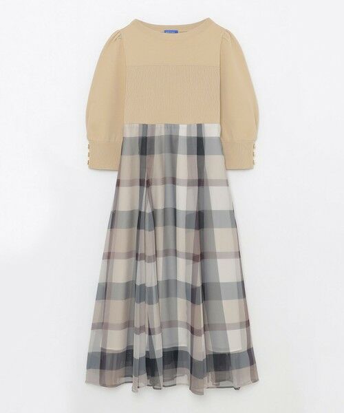 BLUE LABEL / BLACK LABEL CRESTBRIDGE / ブルーレーベル / ブラックレーベル・クレストブリッジ  ドレス | シフォンコンビドレス | 詳細18