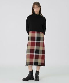 BLUE LABEL / BLACK LABEL CRESTBRIDGE / ブルーレーベル / ブラックレーベル・クレストブリッジ  ドレス | 【原宿店限定】クレストブリッジチェックウーリージャカードセットドレス