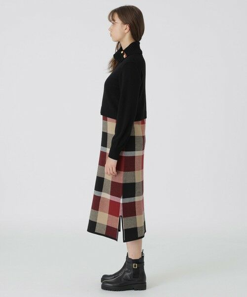 BLUE LABEL / BLACK LABEL CRESTBRIDGE / ブルーレーベル / ブラックレーベル・クレストブリッジ  ドレス | 【原宿店限定】クレストブリッジチェックウーリージャカードセットドレス | 詳細3