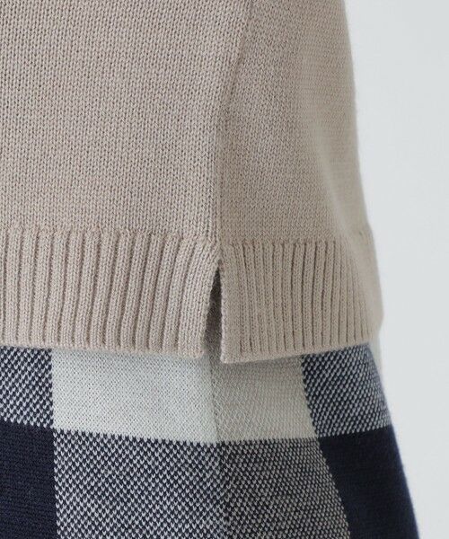 BLUE LABEL / BLACK LABEL CRESTBRIDGE / ブルーレーベル / ブラックレーベル・クレストブリッジ  ドレス | 【原宿店限定】クレストブリッジチェックウーリージャカードセットドレス | 詳細16