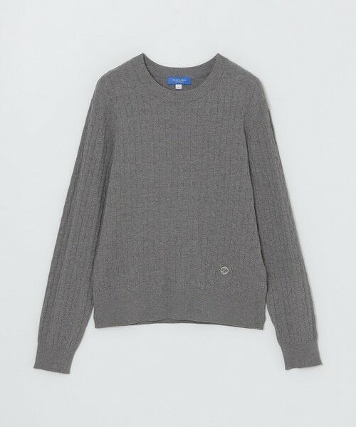 BLUE LABEL / BLACK LABEL CRESTBRIDGE / ブルーレーベル / ブラックレーベル・クレストブリッジ  ニット・セーター | レーヨンストレッチケーブルニット | 詳細10