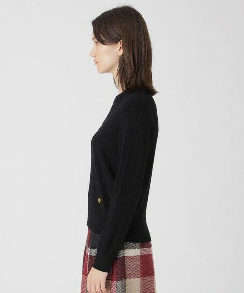BLUE LABEL / BLACK LABEL CRESTBRIDGE / ブルーレーベル / ブラックレーベル・クレストブリッジ  ニット・セーター | レーヨンストレッチケーブルニット | 詳細12