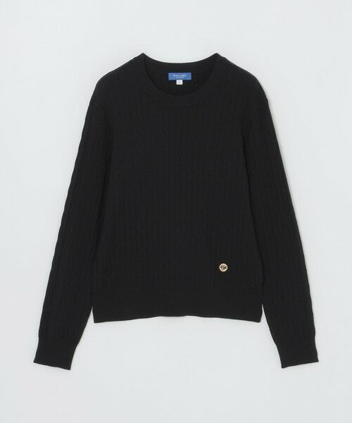 BLUE LABEL / BLACK LABEL CRESTBRIDGE / ブルーレーベル / ブラックレーベル・クレストブリッジ  ニット・セーター | レーヨンストレッチケーブルニット | 詳細15