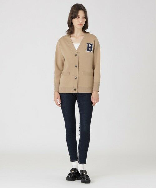 BLUE LABEL / BLACK LABEL CRESTBRIDGE / ブルーレーベル / ブラックレーベル・クレストブリッジ  ニット・セーター | プレーンジャカードニットカーディガン | 詳細1