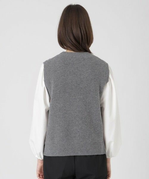 BLUE LABEL / BLACK LABEL CRESTBRIDGE / ブルーレーベル / ブラックレーベル・クレストブリッジ  ニット・セーター | ニットベスト付きカットソー | 詳細13