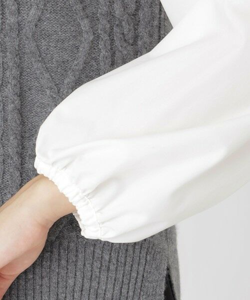 BLUE LABEL / BLACK LABEL CRESTBRIDGE / ブルーレーベル / ブラックレーベル・クレストブリッジ  ニット・セーター | ニットベスト付きカットソー | 詳細14