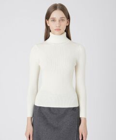 BLUE LABEL / BLACK LABEL CRESTBRIDGE / ブルーレーベル / ブラックレーベル・クレストブリッジ  ニット・セーター | 【ウォッシャブル】ウォッシャブルウールタートルネックプルオーバー