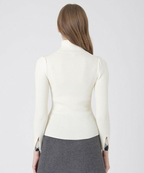 BLUE LABEL / BLACK LABEL CRESTBRIDGE / ブルーレーベル / ブラックレーベル・クレストブリッジ  ニット・セーター | 【ウォッシャブル】ウォッシャブルウールタートルネックプルオーバー | 詳細3