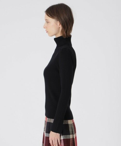 BLUE LABEL / BLACK LABEL CRESTBRIDGE / ブルーレーベル / ブラックレーベル・クレストブリッジ  ニット・セーター | 【ウォッシャブル】ウォッシャブルウールタートルネックプルオーバー | 詳細7