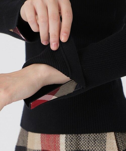 BLUE LABEL / BLACK LABEL CRESTBRIDGE / ブルーレーベル / ブラックレーベル・クレストブリッジ  ニット・セーター | 【ウォッシャブル】ウォッシャブルウールタートルネックプルオーバー | 詳細9