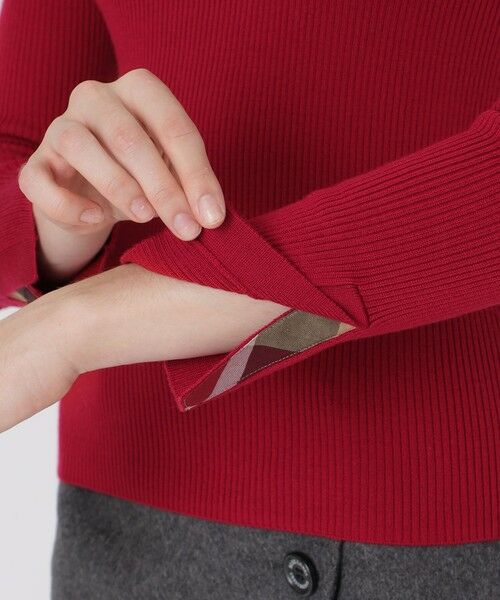 BLUE LABEL / BLACK LABEL CRESTBRIDGE / ブルーレーベル / ブラックレーベル・クレストブリッジ  ニット・セーター | 【ウォッシャブル】ウォッシャブルウールタートルネックプルオーバー | 詳細14