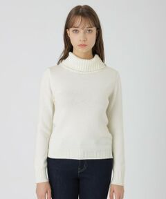BLUE LABEL / BLACK LABEL CRESTBRIDGE / ブルーレーベル / ブラックレーベル・クレストブリッジ  ニット・セーター | 【ウォッシャブル】ウォッシャブルウールオフタートルニット