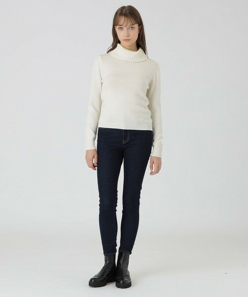 BLUE LABEL / BLACK LABEL CRESTBRIDGE / ブルーレーベル / ブラックレーベル・クレストブリッジ  ニット・セーター | 【ウォッシャブル】ウォッシャブルウールオフタートルニット | 詳細1