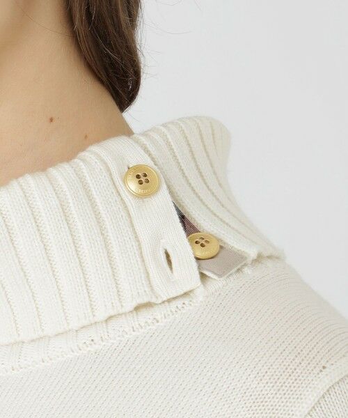 BLUE LABEL / BLACK LABEL CRESTBRIDGE / ブルーレーベル / ブラックレーベル・クレストブリッジ  ニット・セーター | 【ウォッシャブル】ウォッシャブルウールオフタートルニット | 詳細4