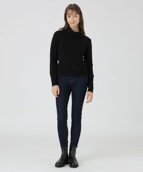 BLUE LABEL / BLACK LABEL CRESTBRIDGE / ブルーレーベル / ブラックレーベル・クレストブリッジ  ニット・セーター | 【ウォッシャブル】ウォッシャブルウールオフタートルニット | 詳細6