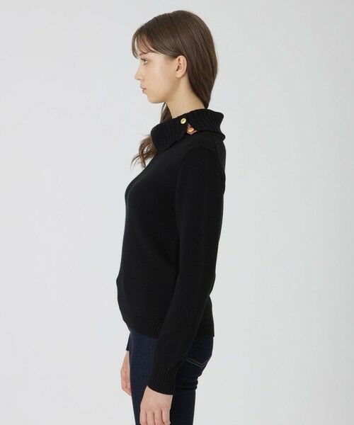 BLUE LABEL / BLACK LABEL CRESTBRIDGE / ブルーレーベル / ブラックレーベル・クレストブリッジ  ニット・セーター | 【ウォッシャブル】ウォッシャブルウールオフタートルニット | 詳細7