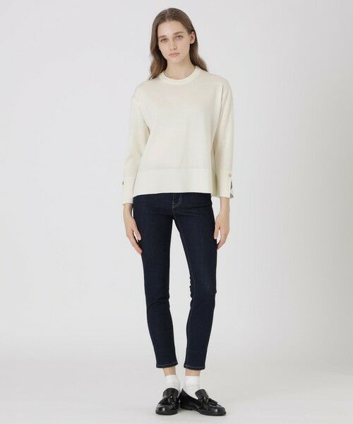 BLUE LABEL / BLACK LABEL CRESTBRIDGE / ブルーレーベル / ブラックレーベル・クレストブリッジ  ニット・セーター | 【ウォッシャブル】ウォッシャブルウールオーバーニットプルオーバー | 詳細1