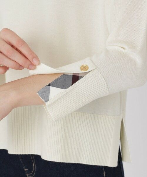 BLUE LABEL / BLACK LABEL CRESTBRIDGE / ブルーレーベル / ブラックレーベル・クレストブリッジ  ニット・セーター | 【ウォッシャブル】ウォッシャブルウールオーバーニットプルオーバー | 詳細4