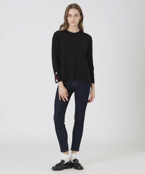 BLUE LABEL / BLACK LABEL CRESTBRIDGE / ブルーレーベル / ブラックレーベル・クレストブリッジ  ニット・セーター | 【ウォッシャブル】ウォッシャブルウールオーバーニットプルオーバー | 詳細6