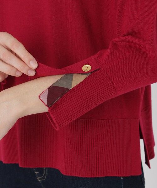 BLUE LABEL / BLACK LABEL CRESTBRIDGE / ブルーレーベル / ブラックレーベル・クレストブリッジ  ニット・セーター | 【ウォッシャブル】ウォッシャブルウールオーバーニットプルオーバー | 詳細14