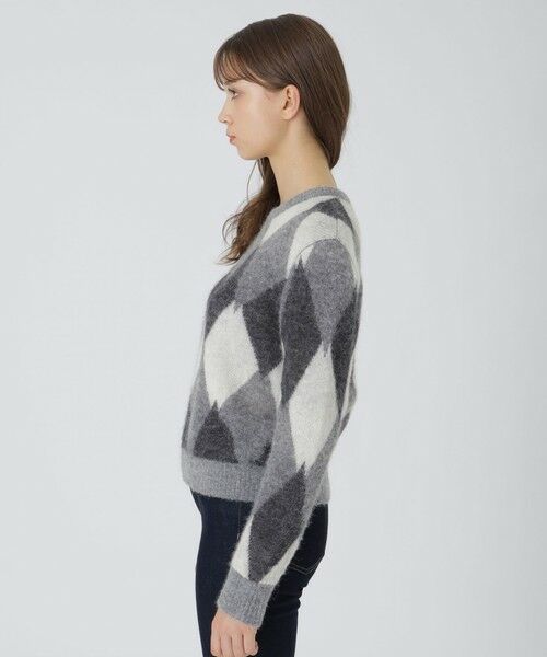 BLUE LABEL / BLACK LABEL CRESTBRIDGE / ブルーレーベル / ブラックレーベル・クレストブリッジ  ニット・セーター | ヘアリーアーガイルニット | 詳細2