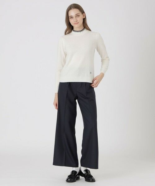 BLUE LABEL / BLACK LABEL CRESTBRIDGE / ブルーレーベル / ブラックレーベル・クレストブリッジ  ニット・セーター | 【取扱店舗限定】ウールカシミヤニットプルオーバー | 詳細1