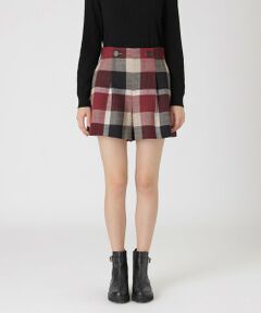 BLUE LABEL / BLACK LABEL CRESTBRIDGE / ブルーレーベル / ブラックレーベル・クレストブリッジ  その他パンツ | クレストブリッジチェックスラブプリペラキュロットパンツ