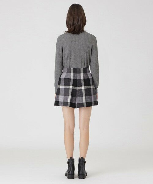 BLUE LABEL / BLACK LABEL CRESTBRIDGE / ブルーレーベル / ブラックレーベル・クレストブリッジ  その他パンツ | クレストブリッジチェックスラブプリペラキュロットパンツ | 詳細3