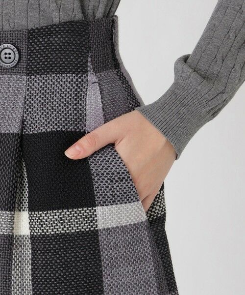 BLUE LABEL / BLACK LABEL CRESTBRIDGE / ブルーレーベル / ブラックレーベル・クレストブリッジ  その他パンツ | クレストブリッジチェックスラブプリペラキュロットパンツ | 詳細6