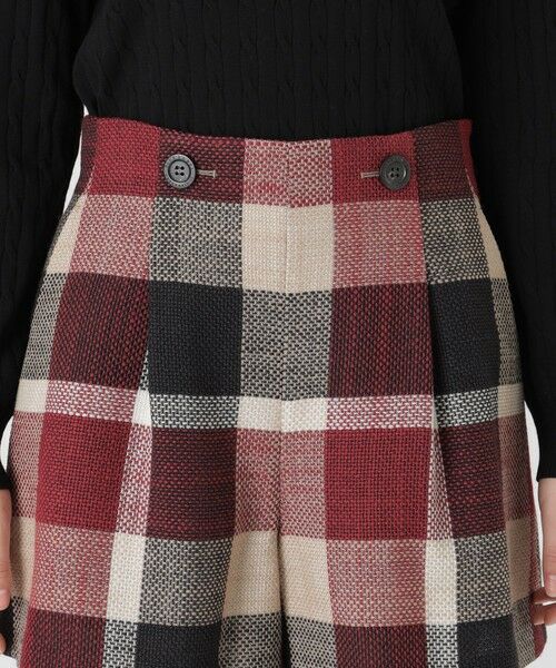 BLUE LABEL / BLACK LABEL CRESTBRIDGE / ブルーレーベル / ブラックレーベル・クレストブリッジ  その他パンツ | クレストブリッジチェックスラブプリペラキュロットパンツ | 詳細11