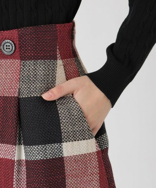 BLUE LABEL / BLACK LABEL CRESTBRIDGE / ブルーレーベル / ブラックレーベル・クレストブリッジ  その他パンツ | クレストブリッジチェックスラブプリペラキュロットパンツ | 詳細13