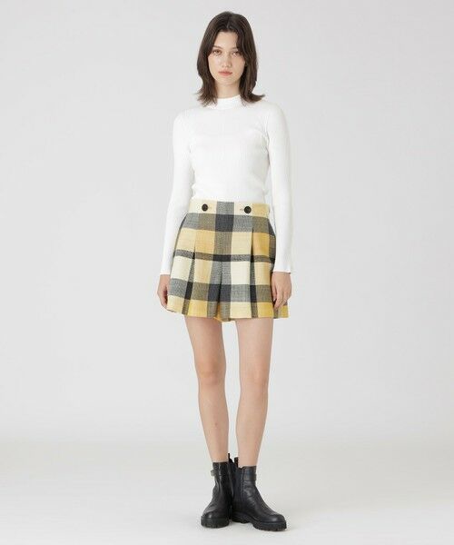 BLUE LABEL / BLACK LABEL CRESTBRIDGE / ブルーレーベル / ブラックレーベル・クレストブリッジ  その他パンツ | クレストブリッジチェックスラブプリペラキュロットパンツ | 詳細15