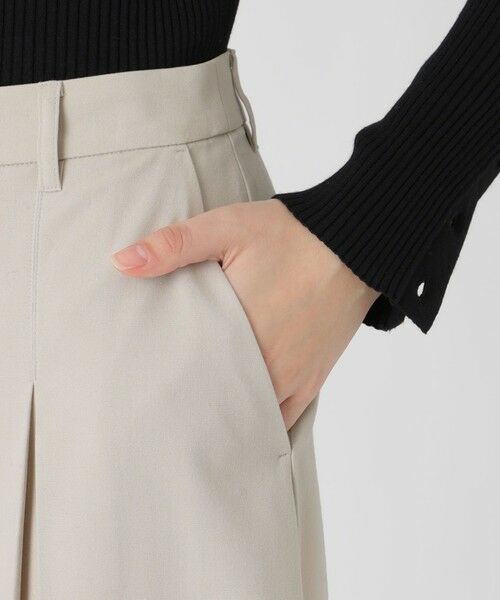 BLUE LABEL / BLACK LABEL CRESTBRIDGE / ブルーレーベル / ブラックレーベル・クレストブリッジ その他パンツ | プレーンウォッシャブルガウチョパンツ | 詳細13