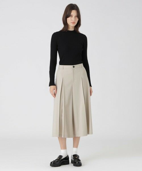 BLUE LABEL / BLACK LABEL CRESTBRIDGE / ブルーレーベル / ブラックレーベル・クレストブリッジ その他パンツ | プレーンウォッシャブルガウチョパンツ | 詳細8