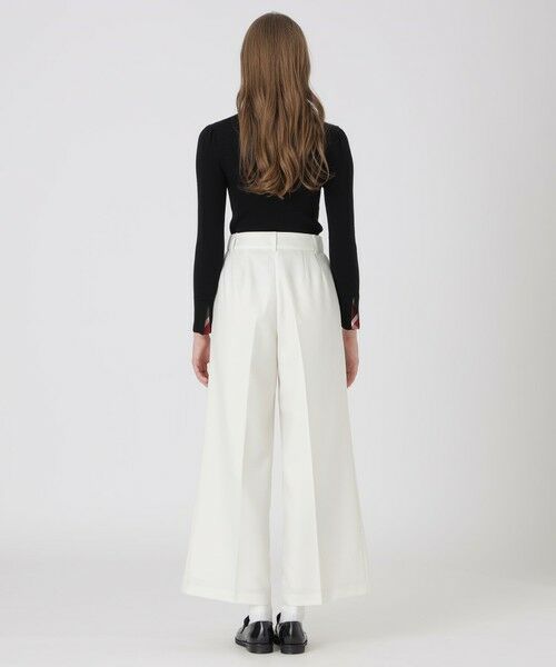 BLUE LABEL / BLACK LABEL CRESTBRIDGE / ブルーレーベル / ブラックレーベル・クレストブリッジ その他パンツ | ウールブレンドサキソニーワイドパンツ | 詳細3