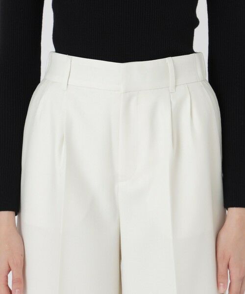 BLUE LABEL / BLACK LABEL CRESTBRIDGE / ブルーレーベル / ブラックレーベル・クレストブリッジ その他パンツ | ウールブレンドサキソニーワイドパンツ | 詳細4