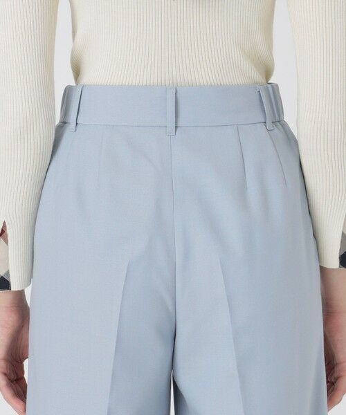 BLUE LABEL / BLACK LABEL CRESTBRIDGE / ブルーレーベル / ブラックレーベル・クレストブリッジ その他パンツ | ウールブレンドサキソニーワイドパンツ | 詳細12