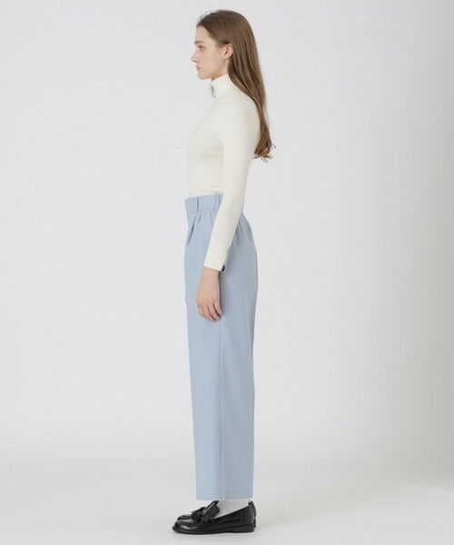 BLUE LABEL / BLACK LABEL CRESTBRIDGE / ブルーレーベル / ブラックレーベル・クレストブリッジ その他パンツ | ウールブレンドサキソニーワイドパンツ | 詳細9