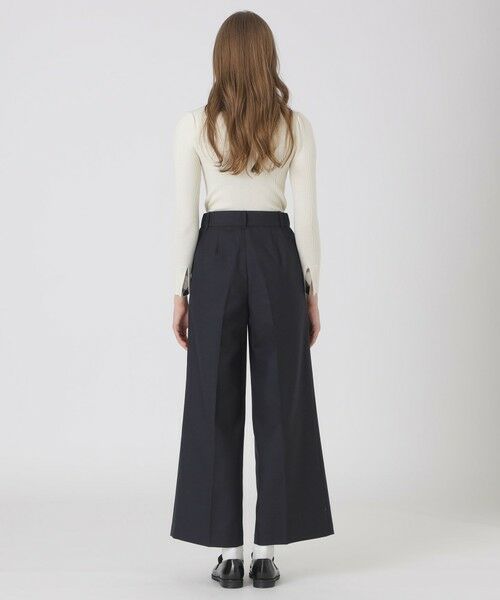 BLUE LABEL / BLACK LABEL CRESTBRIDGE / ブルーレーベル / ブラックレーベル・クレストブリッジ その他パンツ | ウールブレンドサキソニーワイドパンツ | 詳細17