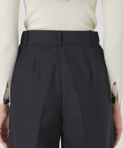 BLUE LABEL / BLACK LABEL CRESTBRIDGE / ブルーレーベル / ブラックレーベル・クレストブリッジ その他パンツ | ウールブレンドサキソニーワイドパンツ | 詳細19